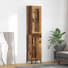 Highboard Reclaimed Wood 34.5 x 34 x 180 cm Treated wood