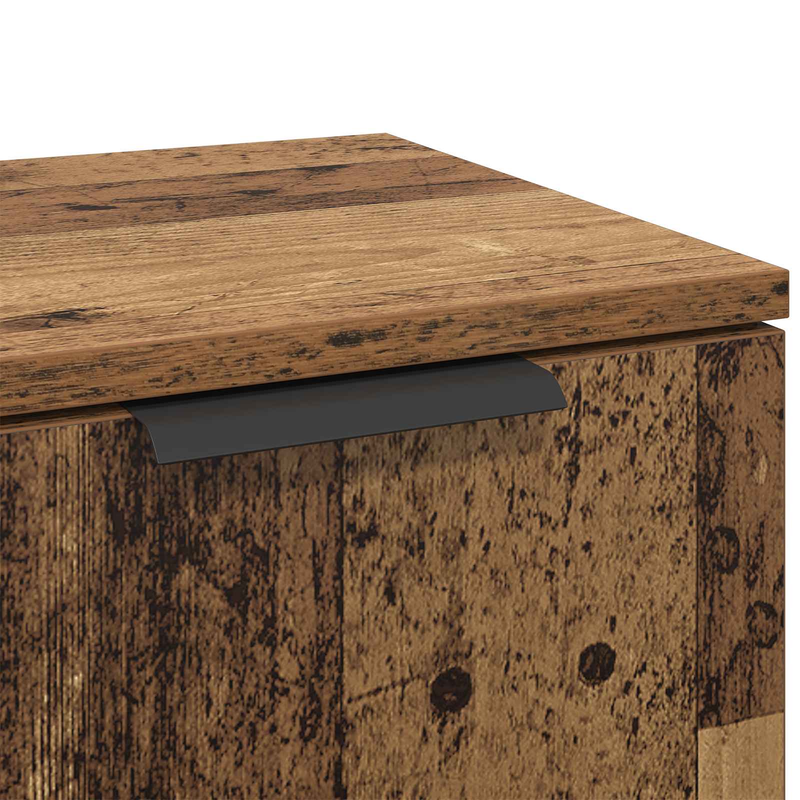 Dressoir met lade 3 pcs Oud Hout Bewerkt hout