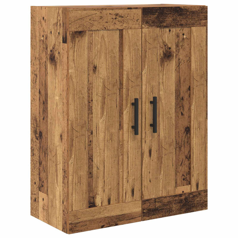 Hoge kast Oudhout 69,5 x 34 x 180 cm Bewerkt hout
