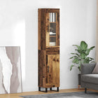 Highboard Reclaimed Wood 34.5 x 34 x 180 cm Treated wood