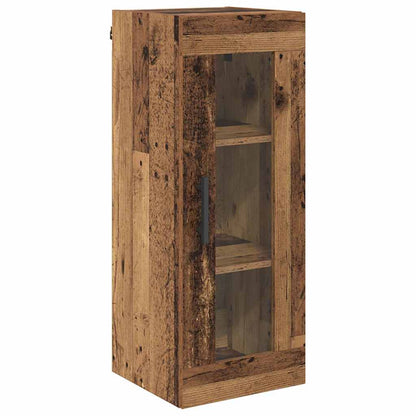 Highboard Oud Hout 69,5 x 34 x 180 cm Bewerkt hout