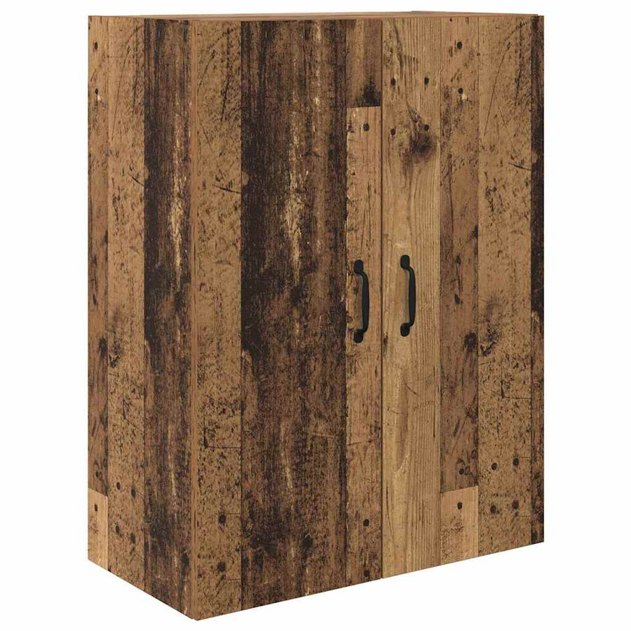 Highboard Oud Hout 69,5 x 34 x 180 cm Bewerkt hout