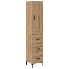 Highboard Artisan Eiken 34,5 x 34 x 180 cm Bewerkt hout