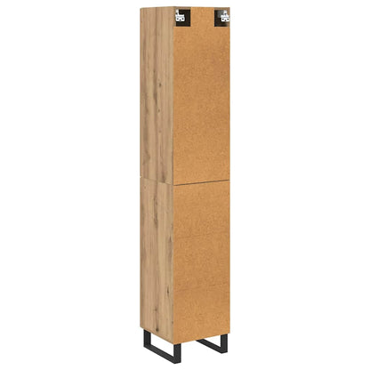Highboard Artisan Eiken 34,5 x 34 x 180 cm Bewerkt hout