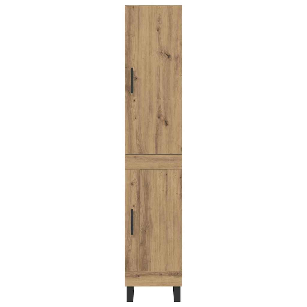 Highboard Artisan Eiken 34,5 x 34 x 180 cm Bewerkt hout