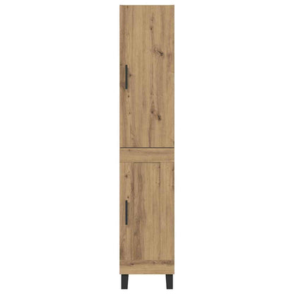 Highboard Artisan Eiken 34,5 x 34 x 180 cm Bewerkt hout