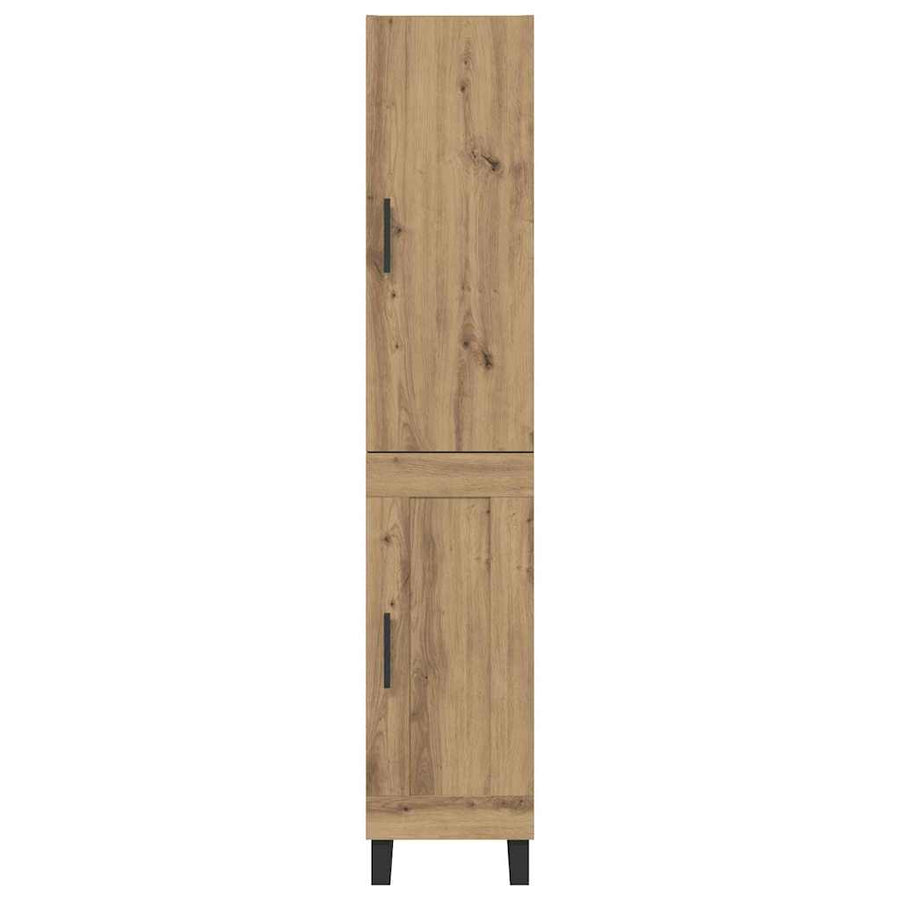 Highboard Artisan Eiken 34,5 x 34 x 180 cm Bewerkt hout