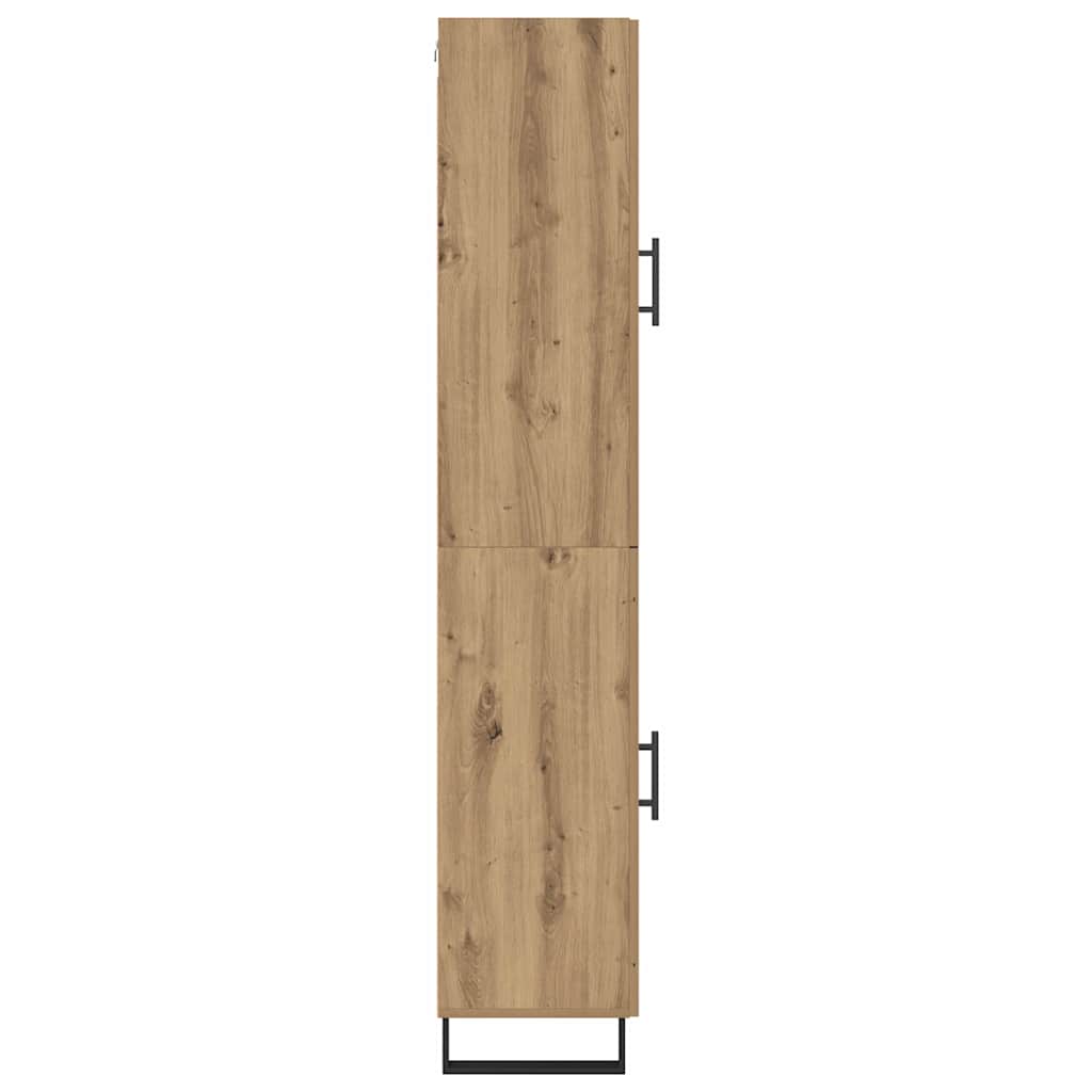 Highboard Artisan Eiken 34,5 x 34 x 180 cm Bewerkt hout