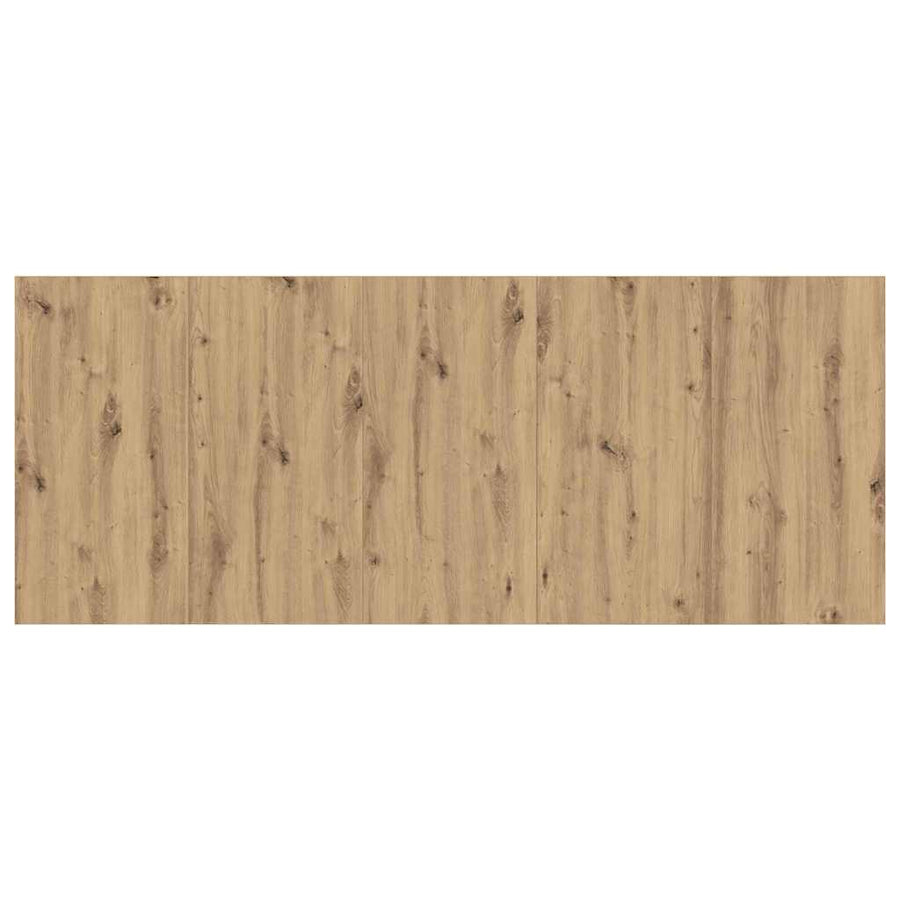 Hoofdbord Met Kast met lade 3 pcs Artisan Eiken Bewerkt hout