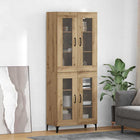 Highboard Artisan Oak 69.5 x 34 x 180 cm Engineered wood