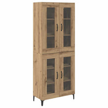 Highboard Artisan Eiken 69,5 x 34 x 180 cm Bewerkt hout