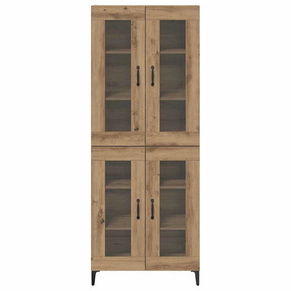Highboard Artisan Eiken 69,5 x 34 x 180 cm Bewerkt hout
