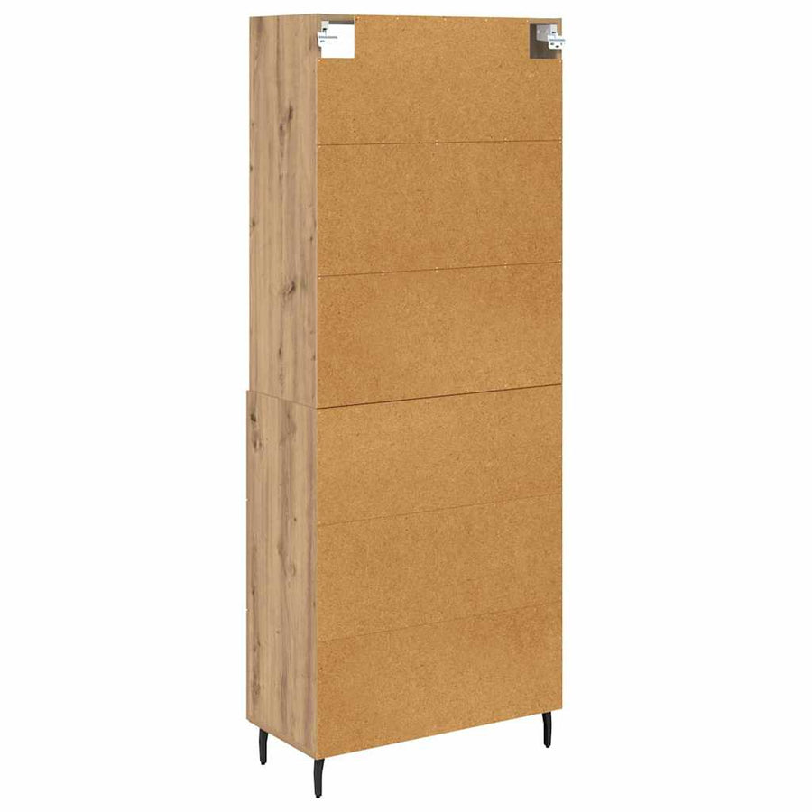 Hoge kast met lade Artisan Eiken 69,5 x 34 x 180 cm