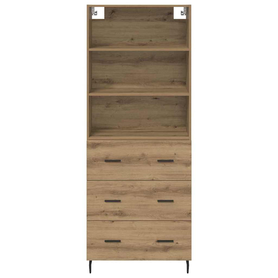 Hoge kast met lade Artisan Eiken 69,5 x 34 x 180 cm