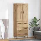 Tall cabinet Artisan Oak 69.5 x 34 x 180 cm Engineered wood