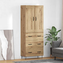 Highboard Artisan Eiken 69,5 x 34 x 180 cm Bewerkt hout