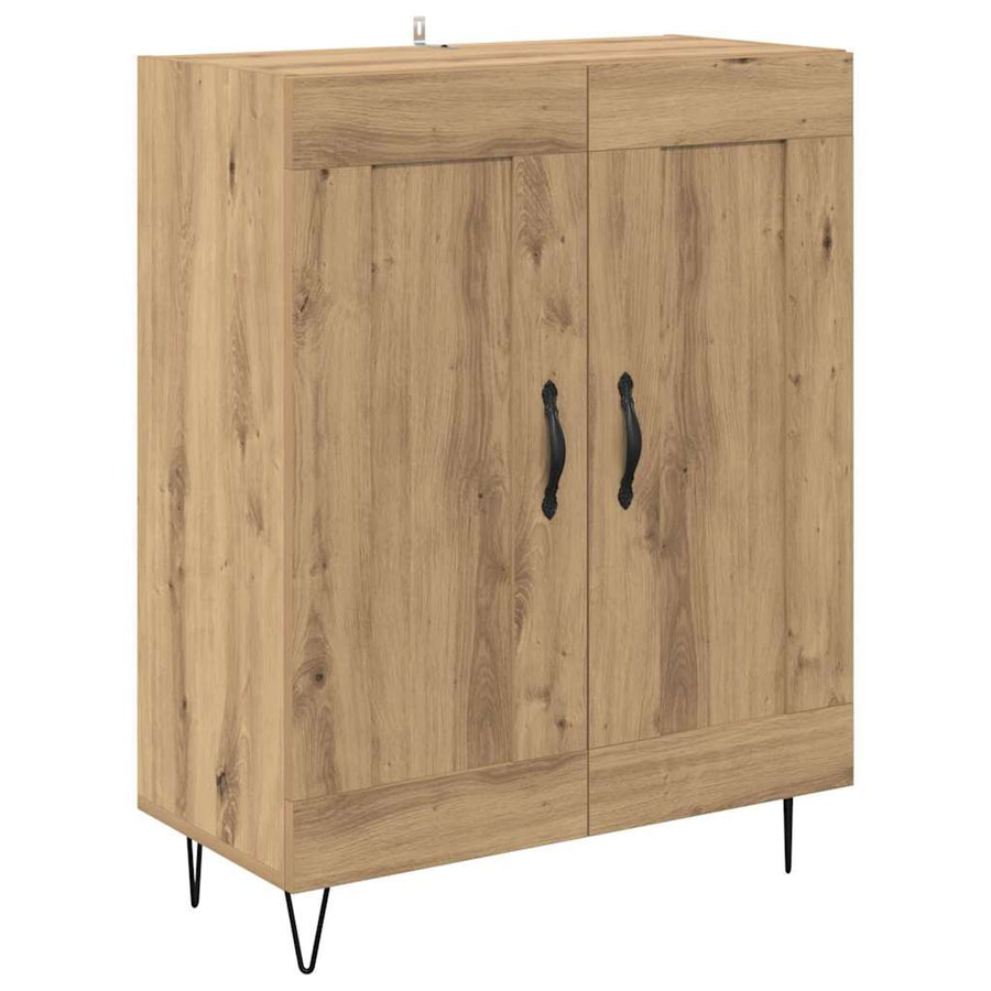 Highboard Artisan Eiken 69,5 x 34 x 180 cm Bewerkt hout