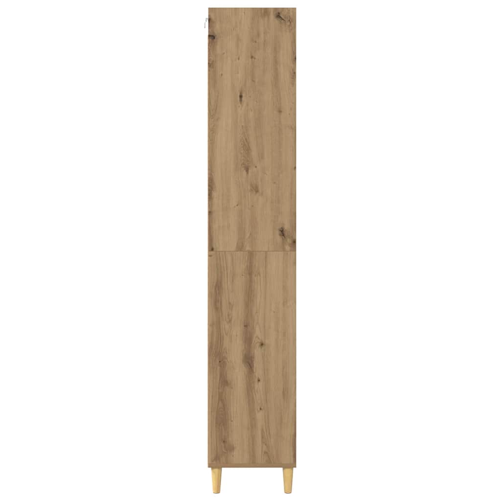 Hoge kast Artisan Eiken 69,5 x 32,5 x 180 cm Bewerkt hout
