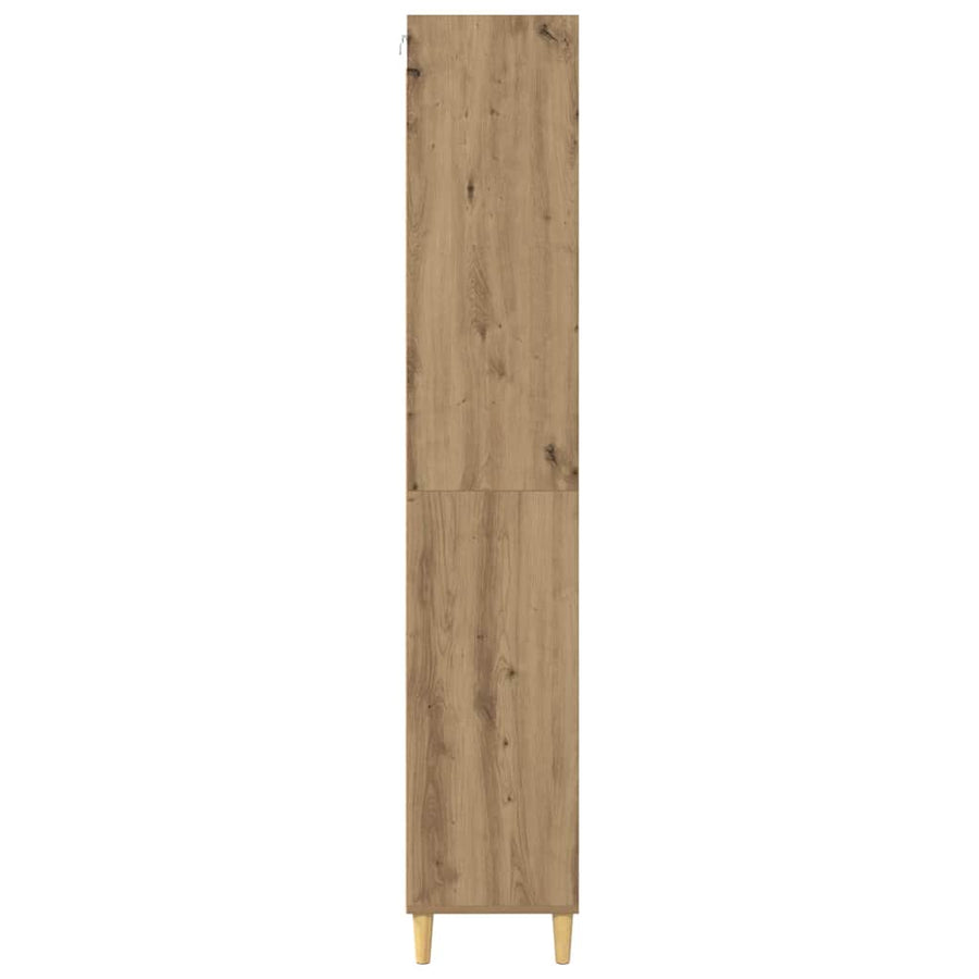 Hoge kast Artisan Eiken 69,5 x 32,5 x 180 cm Bewerkt hout