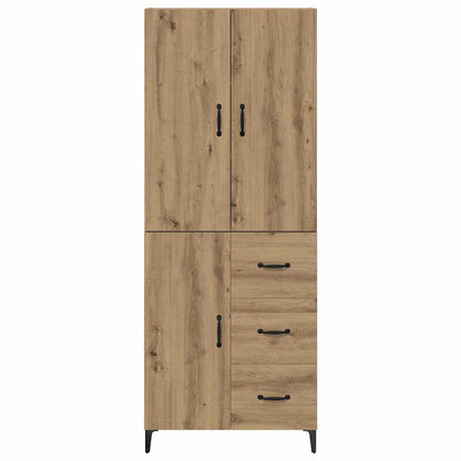 Highboard Artisan Eiken 69,5 x 34 x 180 cm Bewerkt hout