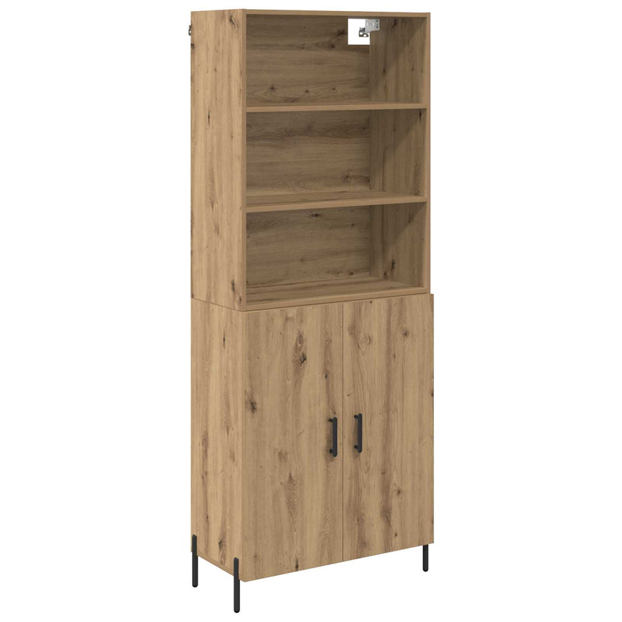 Hoge kast Artisan Eiken 69,5 x 32,5 x 180 cm Bewerkt hout