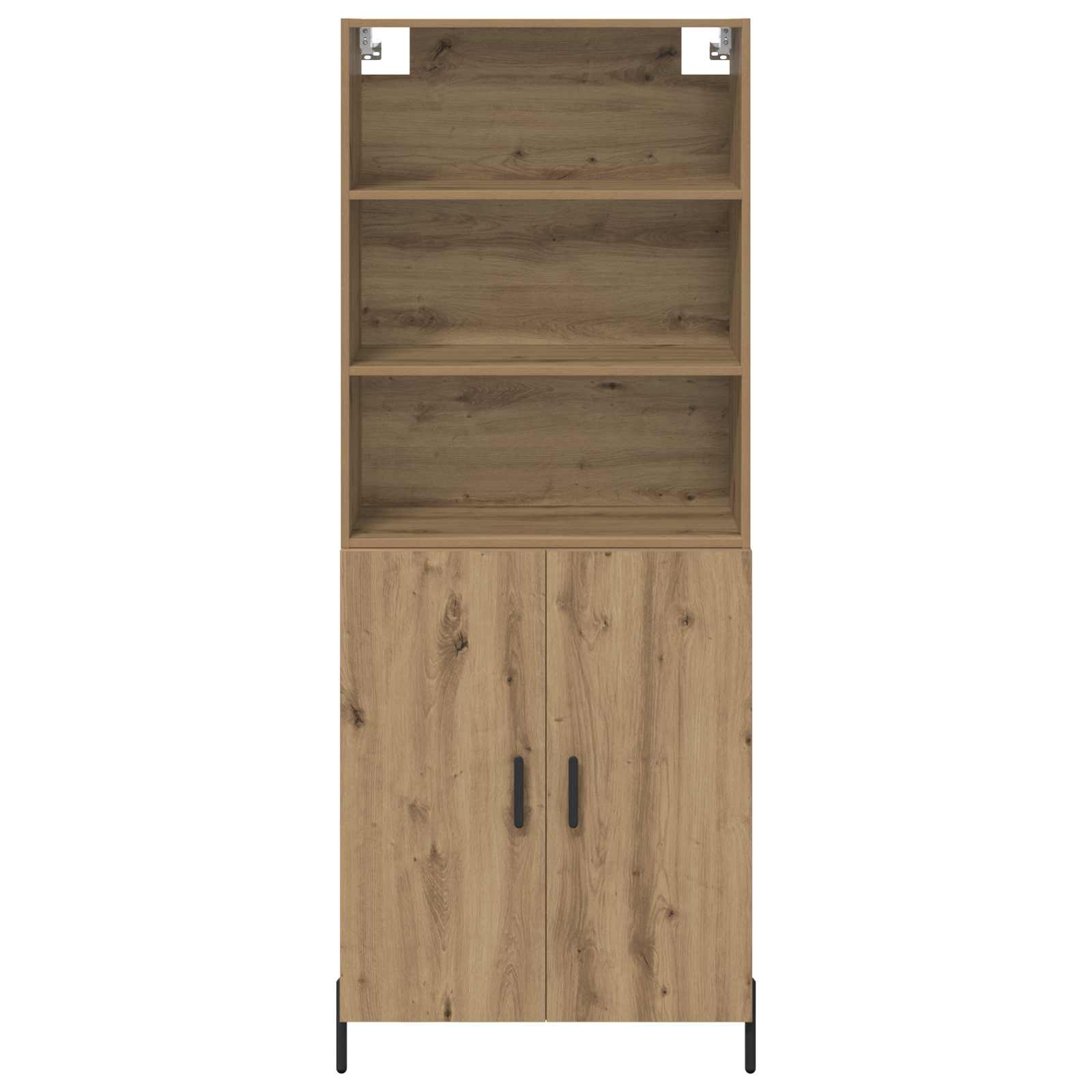 Hoge kast Artisan Eiken 69,5 x 32,5 x 180 cm Bewerkt hout