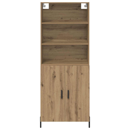 Hoge kast Artisan Eiken 69,5 x 32,5 x 180 cm Bewerkt hout