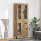 Highboard Artisan Oak 69.5 x 34 x 180 cm Engineered wood