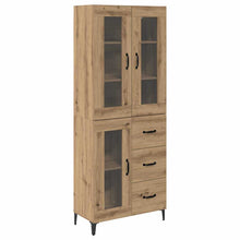 Highboard Artisan Eiken 69,5 x 34 x 180 cm Bewerkt hout