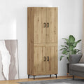 Highboard Artisan Eiken 69,5 x 34 x 180 cm Bewerkt hout