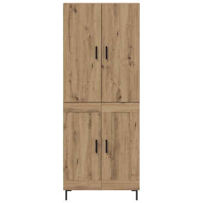 Highboard Artisan Eiken 69,5 x 34 x 180 cm Bewerkt hout