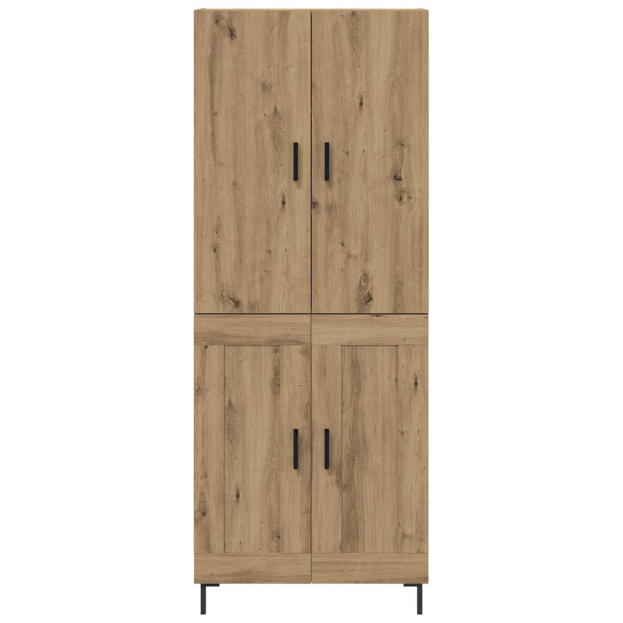 Highboard Artisan Eiken 69,5 x 34 x 180 cm Bewerkt hout