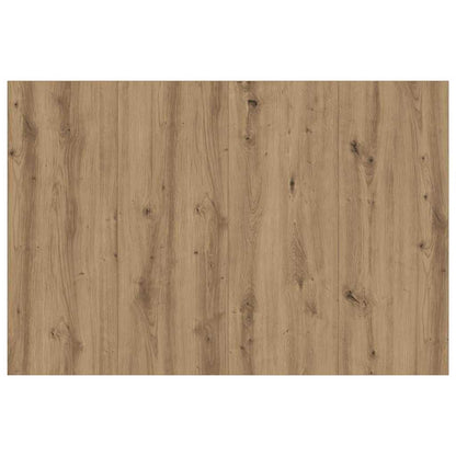 Hoofdbord Met Kast met lade 3 pcs Artisan Eiken Bewerkt hout