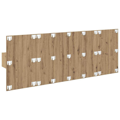 Hoofdbord Met Kast met lade 3 pcs Artisan Eiken Bewerkt hout