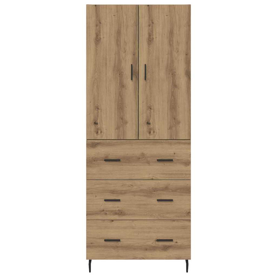 Hoge kast met lade Artisan Eiken 69,5 x 34 x 180 cm