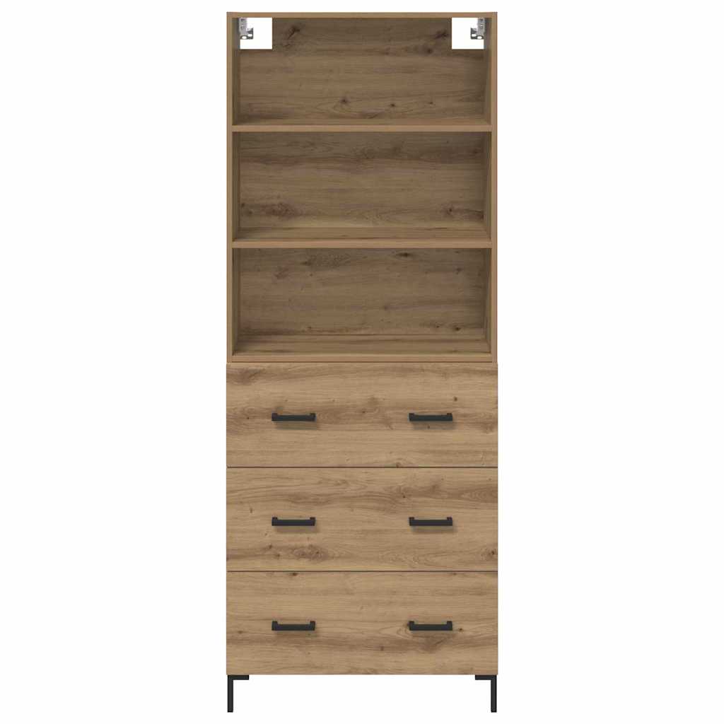 Hoge kast Artisan Eiken 69,5 x 32,5 x 180 cm Bewerkt hout