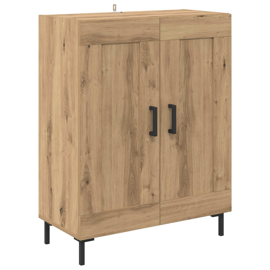 Hoge kast Artisan Eiken 69,5 x 34 x 180 cm Bewerkt hout