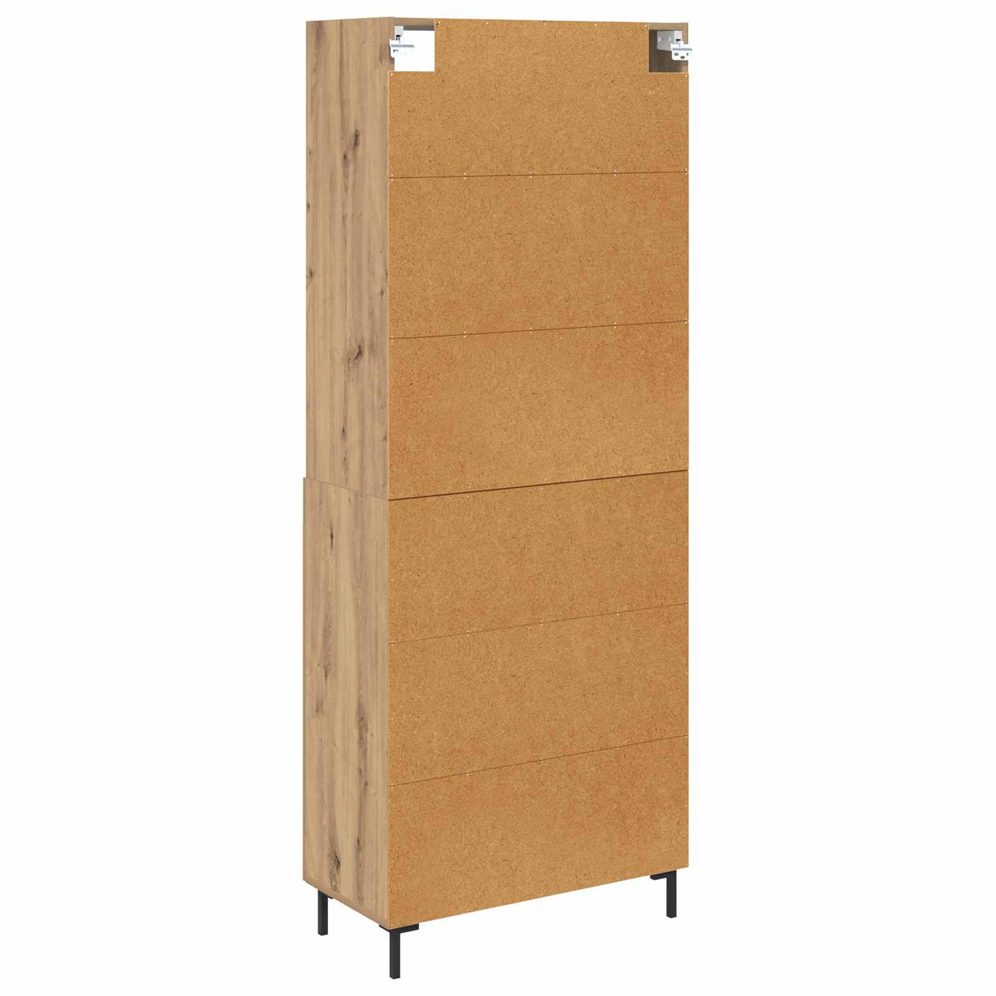 Hoge kast Artisan Eiken 69,5 x 34 x 180 cm Bewerkt hout