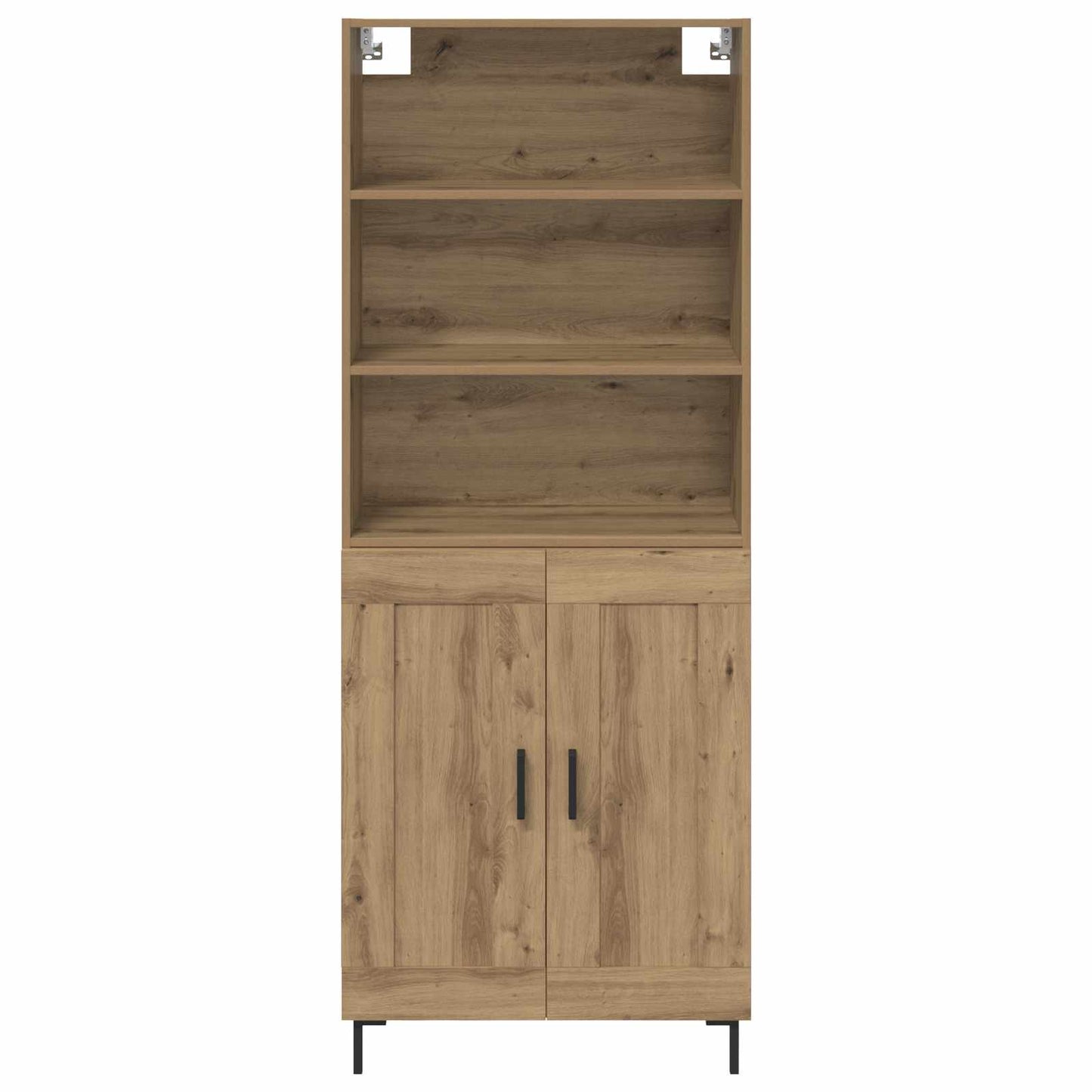 Hoge kast Artisan Eiken 69,5 x 34 x 180 cm Bewerkt hout
