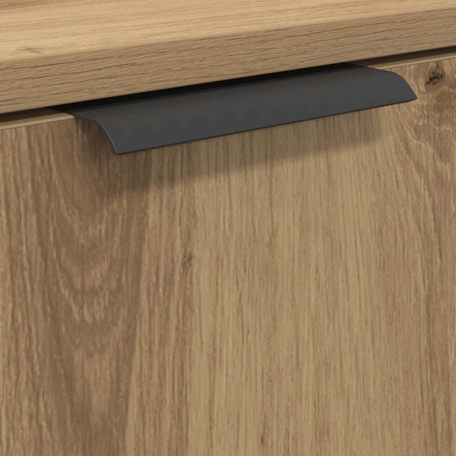 Badkamermeubelset met lade 3 pcs Artisan Eiken Bewerkt hout