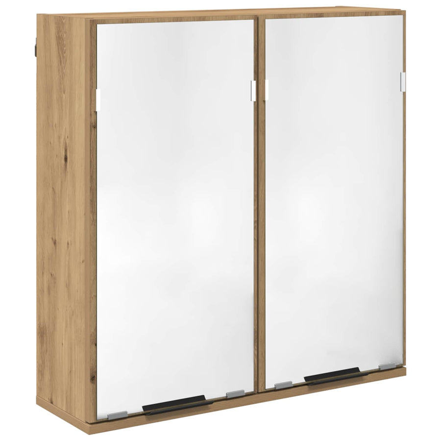 Badkamermeubelset met lade 3 pcs Artisan Eiken Bewerkt hout