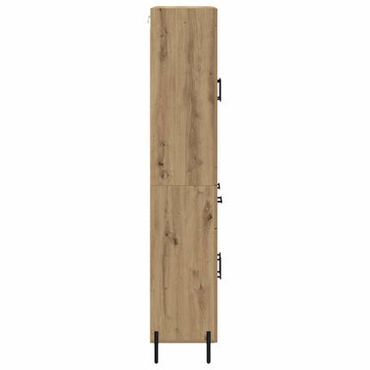 Highboard Artisan Eiken 69,5 x 34 x 180 cm Bewerkt hout