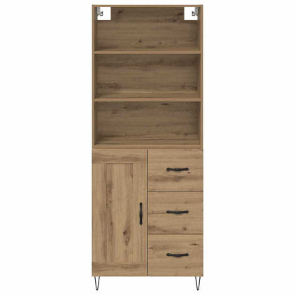 Hoge kast Artisan Eiken 69,5 x 32,5 x 180 cm Bewerkt hout