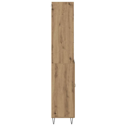 Hoge kast Artisan Eiken 69,5 x 32,5 x 180 cm Bewerkt hout