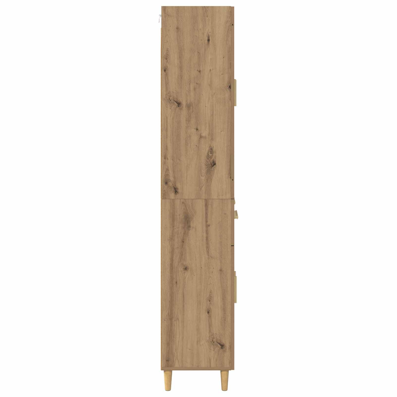 Hoge kast Artisan Eiken 69,5 x 34 x 180 cm Bewerkt hout
