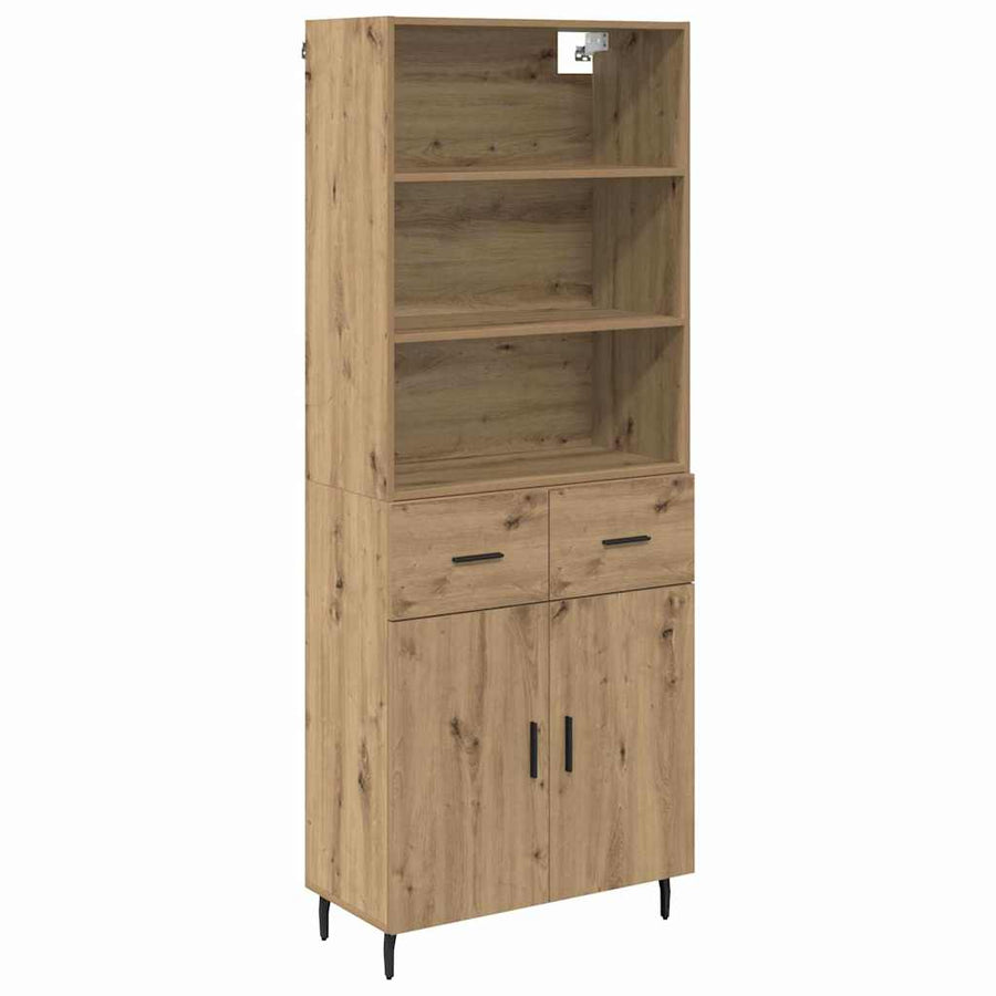 Hoge kast met lade Artisan Eiken 69,5 x 34 x 180 cm
