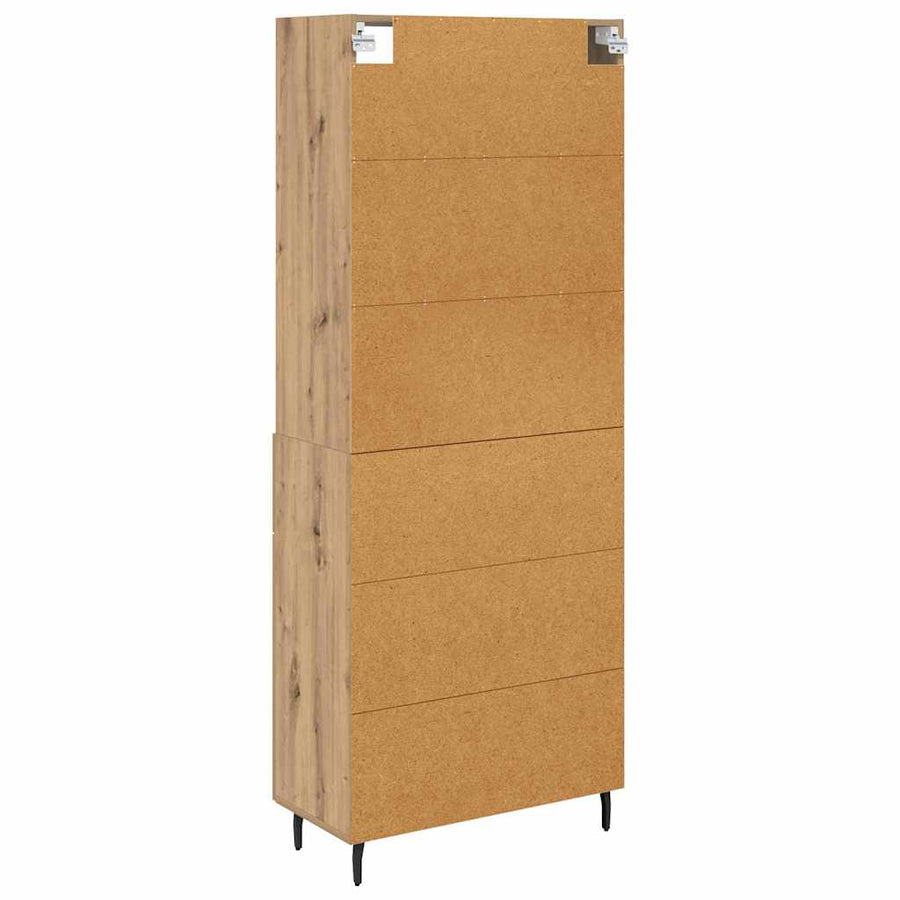 Hoge kast met lade Artisan Eiken 69,5 x 34 x 180 cm