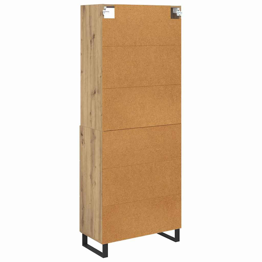 Hoge kast met lade Artisan Eiken 69,5 x 34 x 180 cm