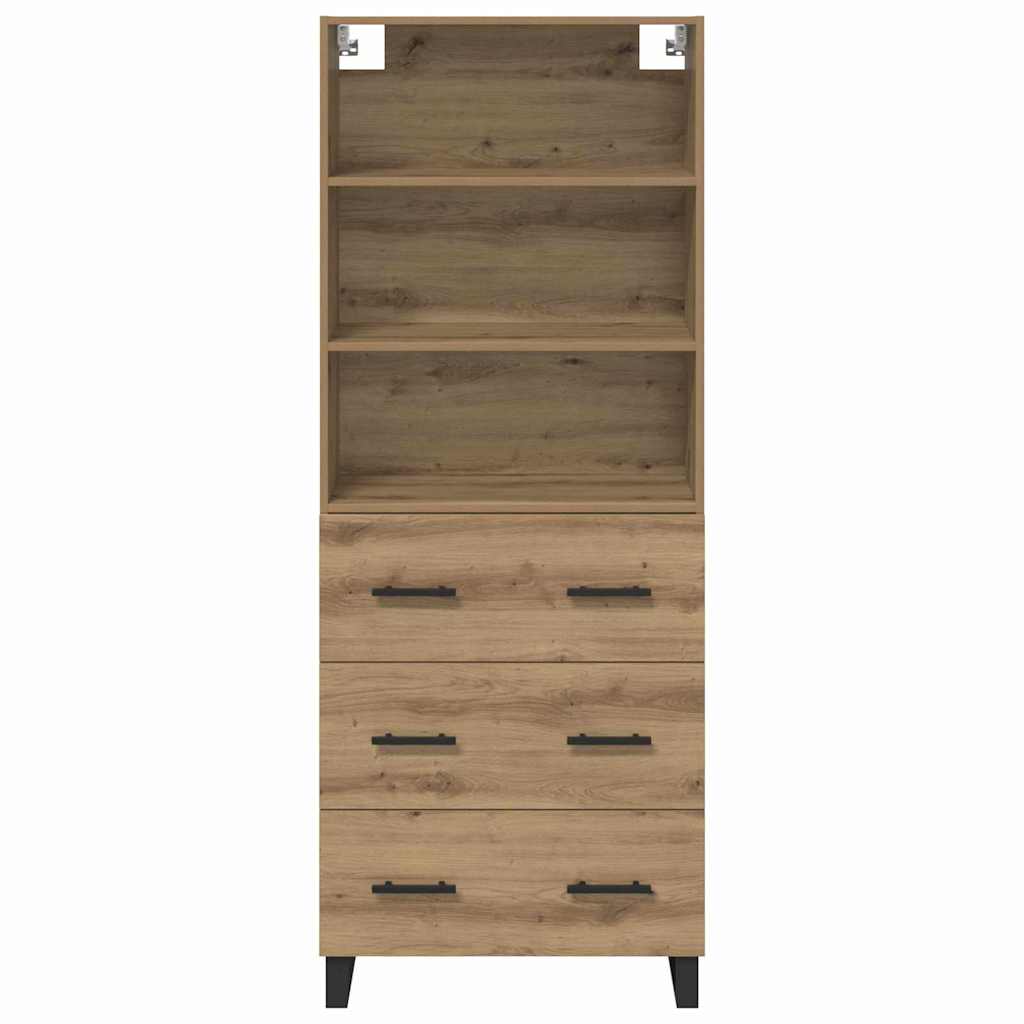 Hoge kast met lade Artisan Eiken 69,5 x 34 x 180 cm