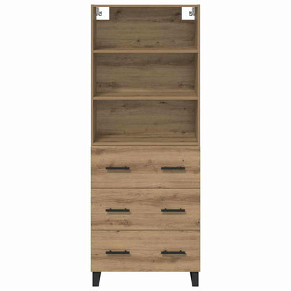 Hoge kast met lade Artisan Eiken 69,5 x 34 x 180 cm